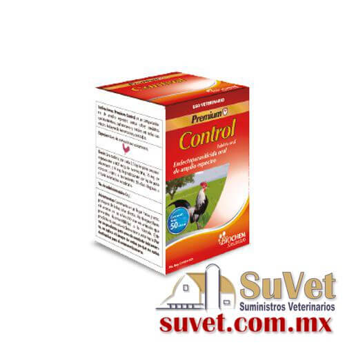 Premium Control 50 tabs frasco de 50 tabletas - SUVET