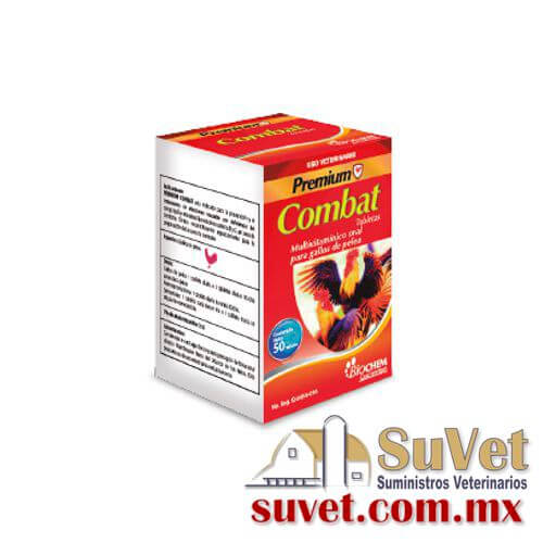 Premium Combat 50 tabs. frasco de 50 tabletas - SUVET