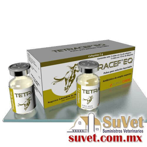 Tetracef EQ dosis de 2 gr - SUVET