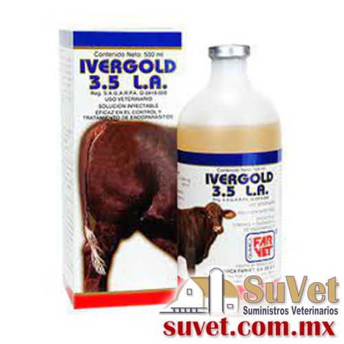 Ivergold 3.5 L.A  frasco de 250 ml - SUVET