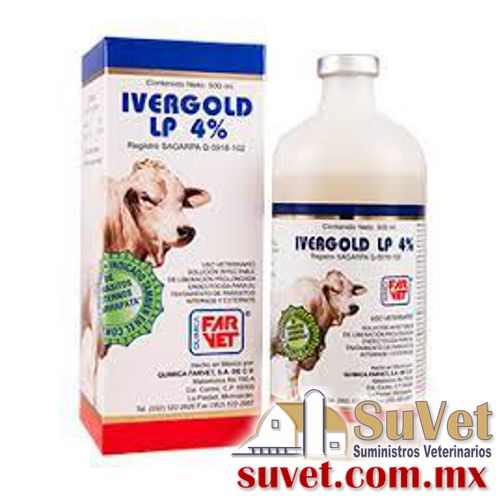 Ivergold LP 4%  frasco de 500 ml - SUVET