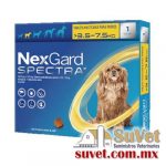 Nexgard Spectra S 3 masticable 3.6 - 7.5 kg caja de 3 tabletas - SUVET