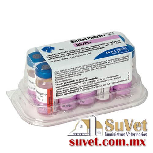 Eurican Pneumo sobre pedido y disponibilidad estuche con 10 dosis de 1 ml - SUVET