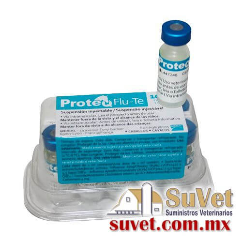 PROTEQFLU-TE caja con 10 viales de 1 ds - SUVET