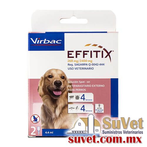 Effitix (26.8 mg 1.5-4 Kg) Caja con 2 pipetas - SUVET