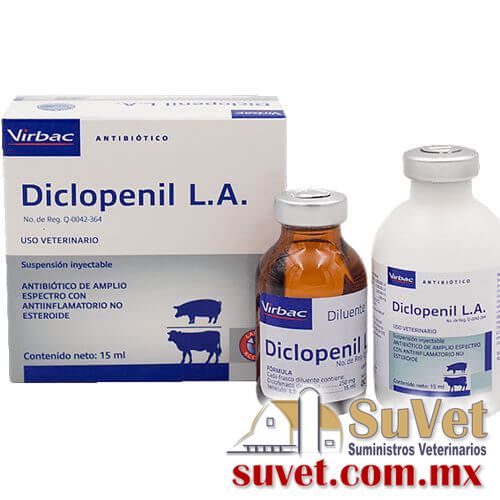 Diclopenil L.A. frasco de 15 ml - SUVET