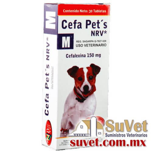 Cefa Pets NRV M Caja de 30 tabletas - SUVET