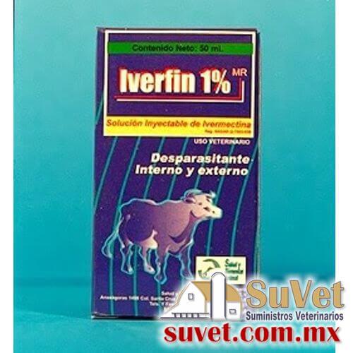 Iverfin 1% frasco  de 50 ml - SUVET