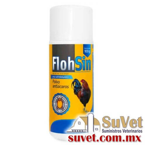 Flohsin antiácaros frasco de 100 gr - SUVET