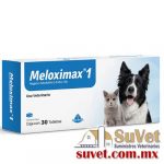 MELOXIMAX 1 caja con 30 tabletas de 1 mg - SUVET