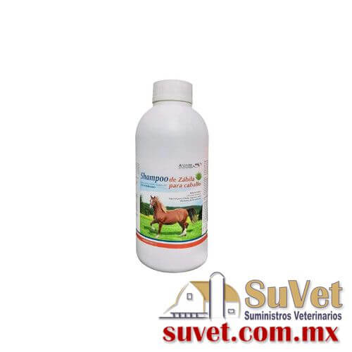 Shampoo Zábila para caballo  botella de 500 ml - SUVET