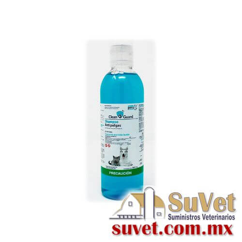 Shampoo antipulgas Clean Guard botella de 250 ml - SUVET