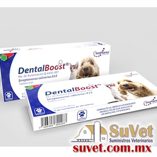 Dental boost caja con 100 tabletas - SUVET