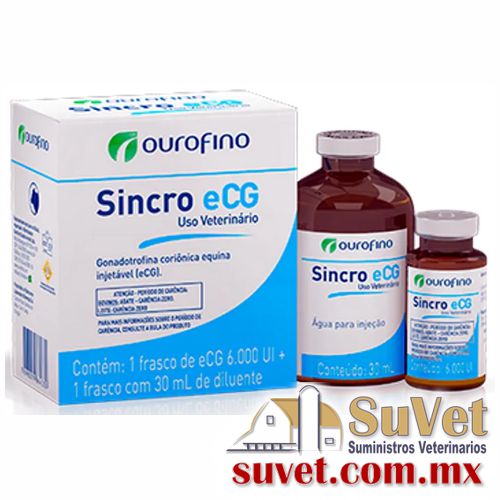 Sincro ECG Medicamento Controlado sobre pedido y disponibilidad frasco de 30 ml - SUVET