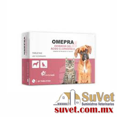 OMEPRA Inhibidor del ácido clorhídrico caja con 30 tabletas de 10 mg - SUVET