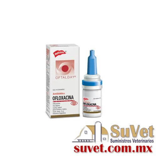 Ofloxacina frasco de 5 ml - SUVET