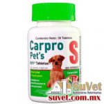 CARPRO PET´S S frasco de 30 tabletas - SUVET