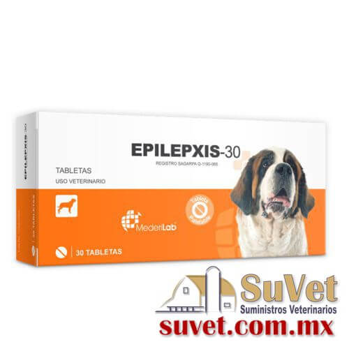 EPILEPXIS-30 Medicamento controlado sobre pedido caja de 30 tabletas - SUVET