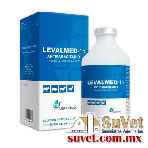 Levalmed - 15 inyectable frasco de 250 ml - SUVET