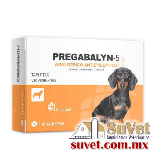 PREGABALYN - 5 tabletas caja con 30 tabletas - SUVET